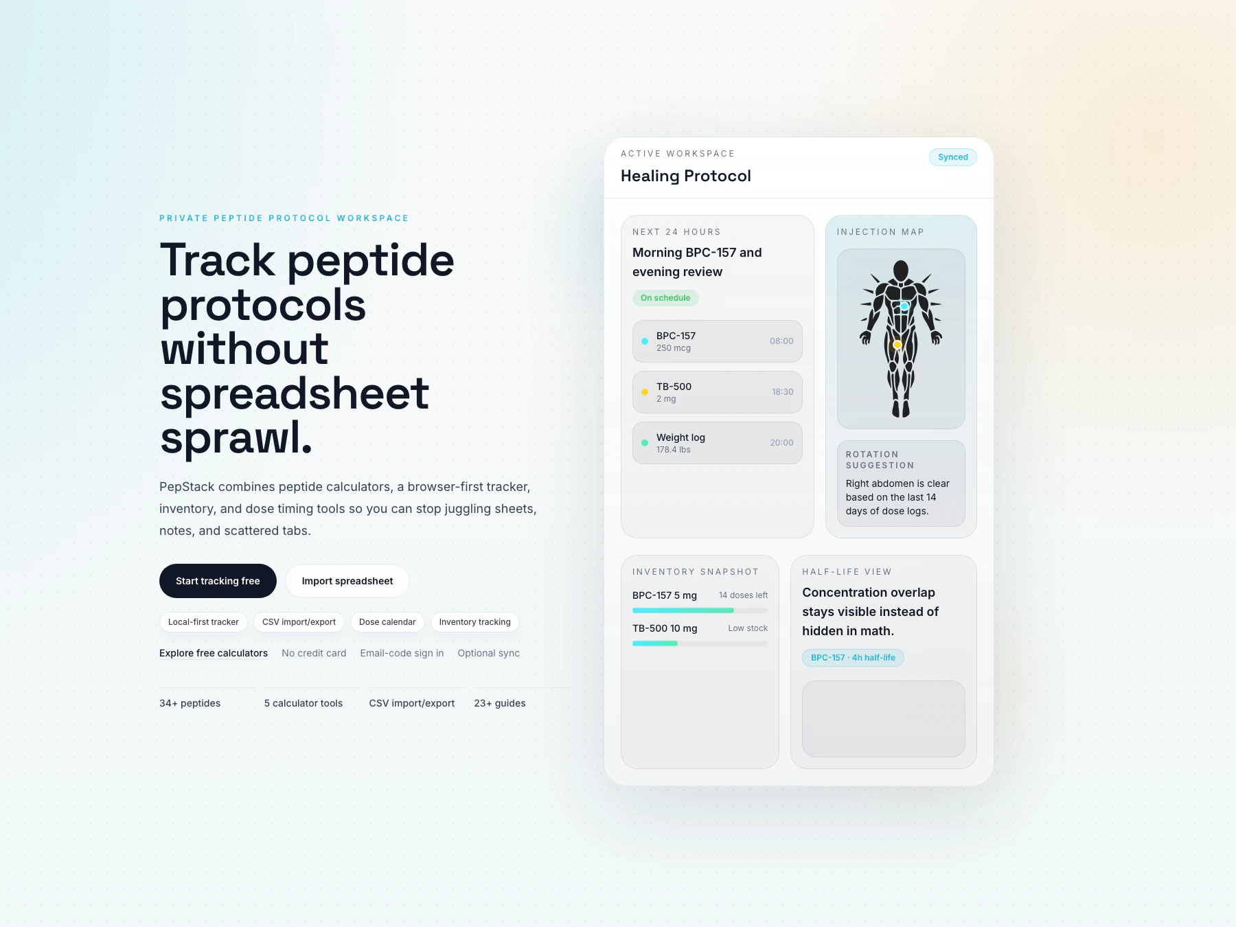 PepStack screenshot